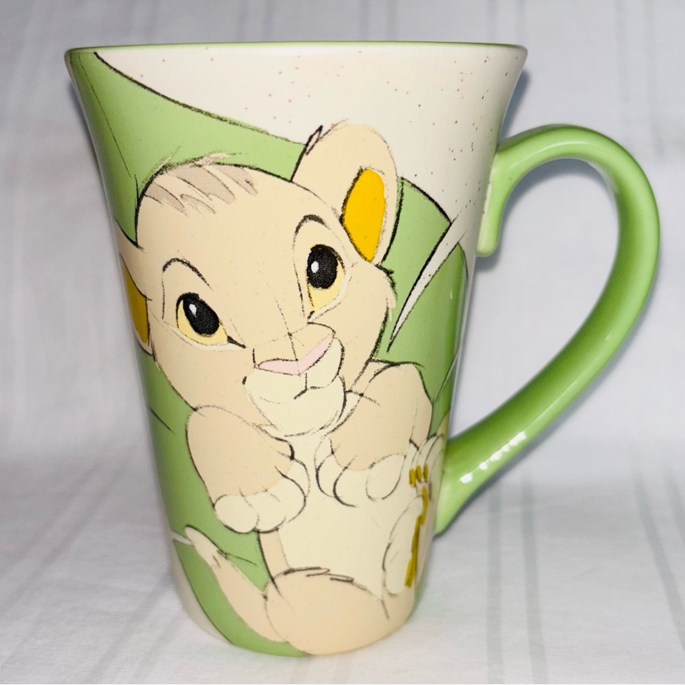 Disney Store Mug Lion King Baby Simba Rafiki